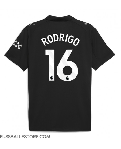 Günstige Manchester City Rodri Hernandez #16 Auswärtstrikot 2025-26 Kurzarm Günstige Manchester City Rodri Hernandez #16 Auswärtstrikot 2025-26 Kurzarm